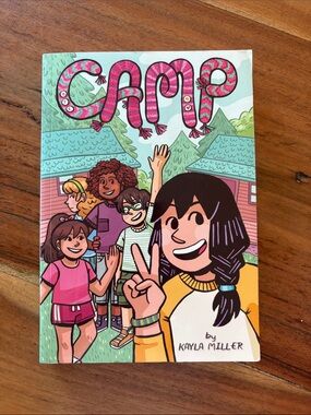 Indigo Camp Graphic Novel - Pink & Green Cover
